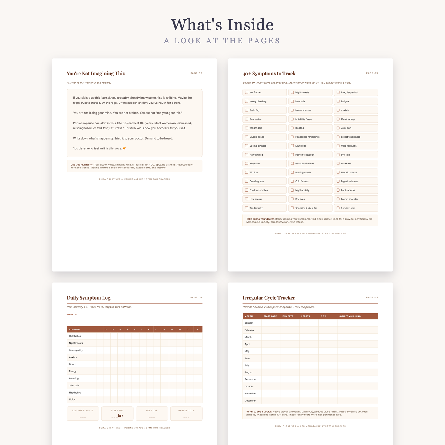 Perimenopause Tracker