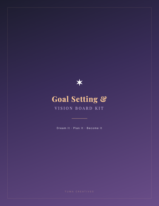Goal Setting & Vision Board Kit
