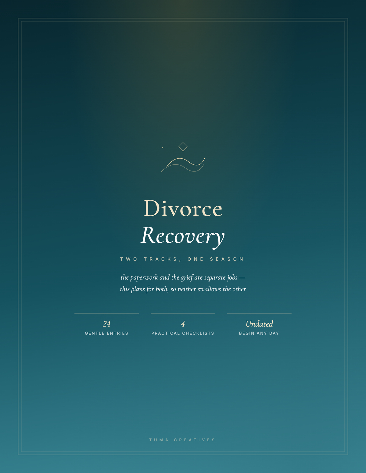 Divorce Recovery Planner — cover