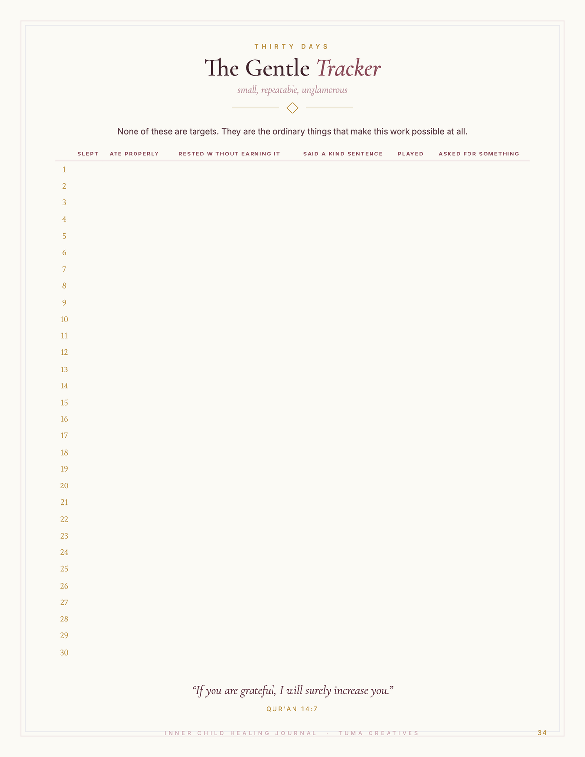 Inner Child Healing Journal — guides