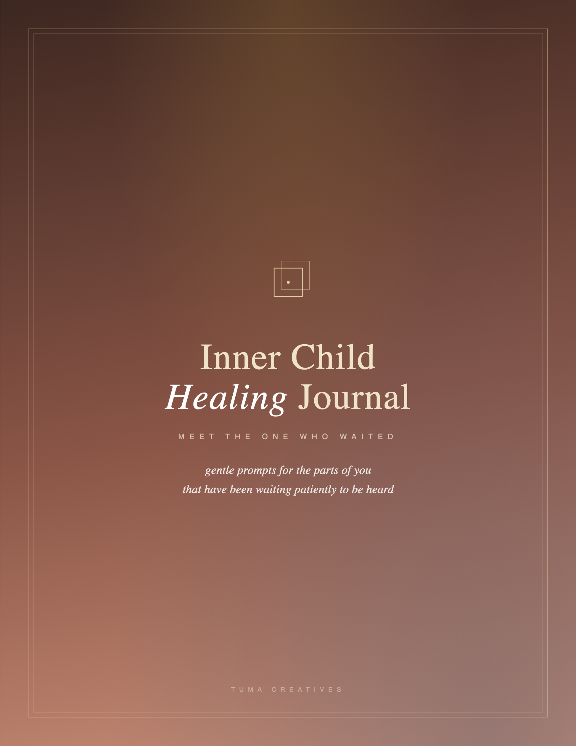 Inner Child Healing Journal — Cover