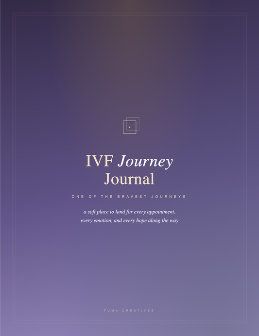 IVF Journey Journal — Cover