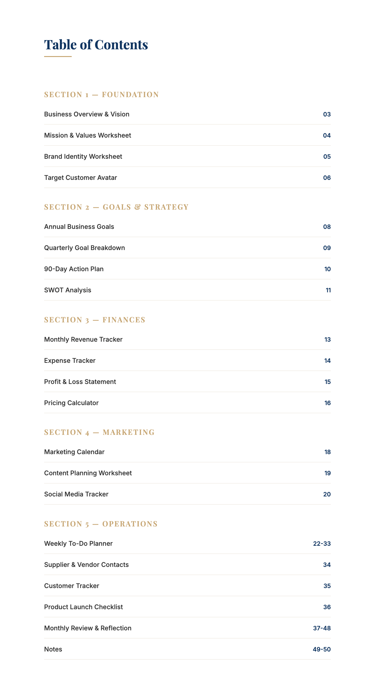 Ultimate Small Business Planner