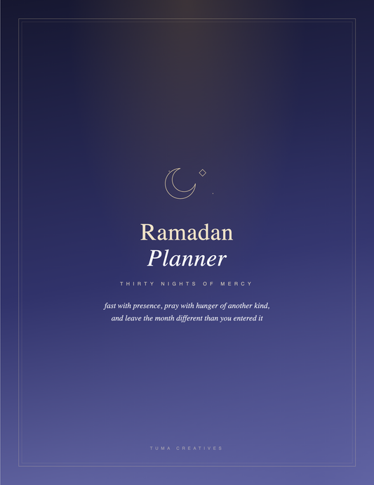 Ramadan Planner — Cover