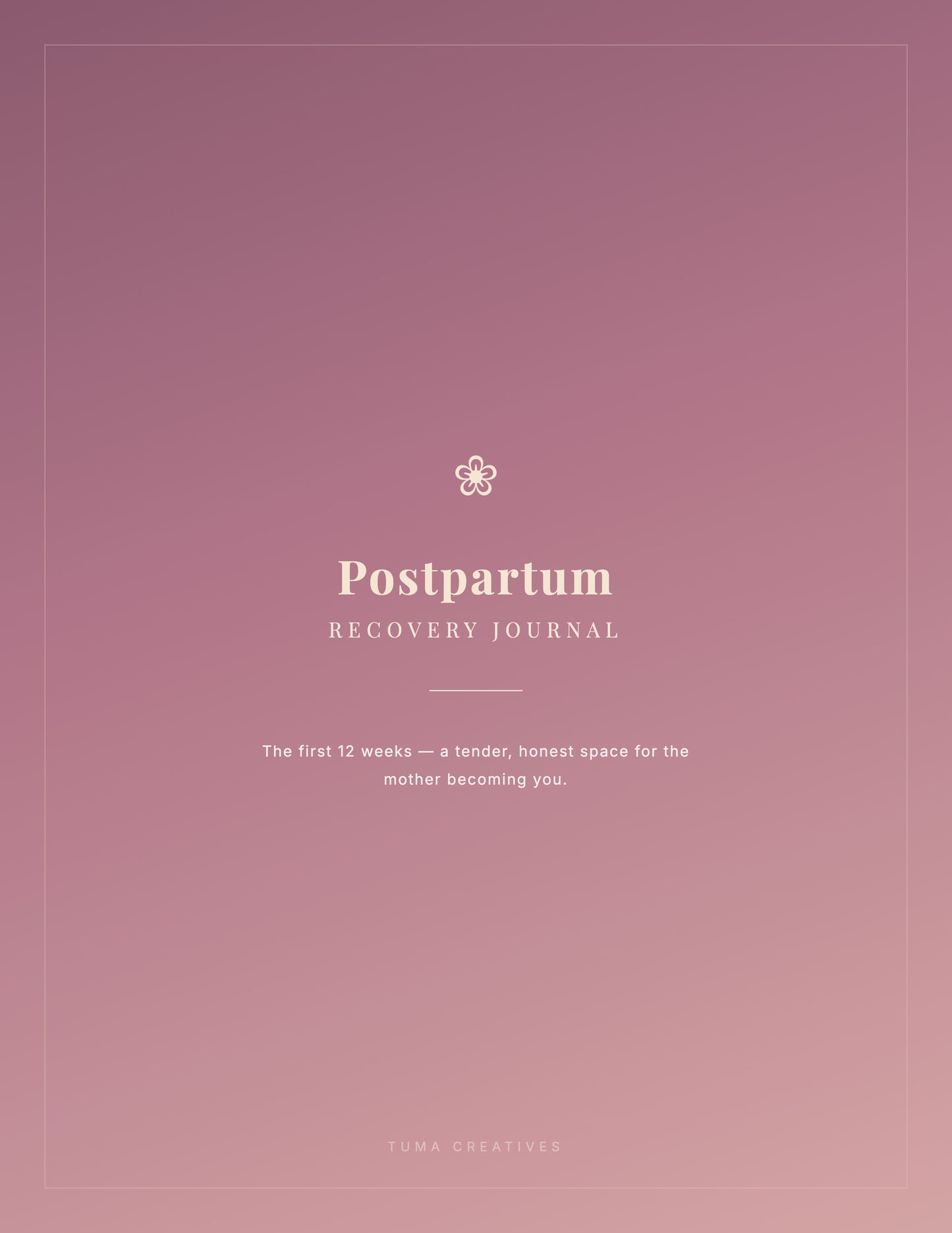 Postpartum Recovery Journal
