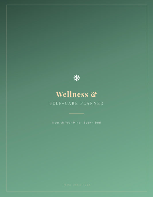 Wellness & Self-Care Planner